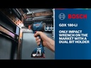 GDX 180-LI PROFESSIONAL CORDLESS IMPACT DRIVER/WRENCH