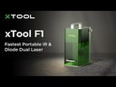 xTool F1: Fast Portable Laser Engraver with IR + Diode Laser