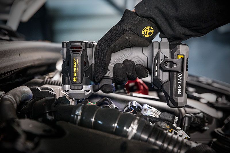RC9067 - Cordless Impact Wrench - Mini e-Beast (500 Nm)