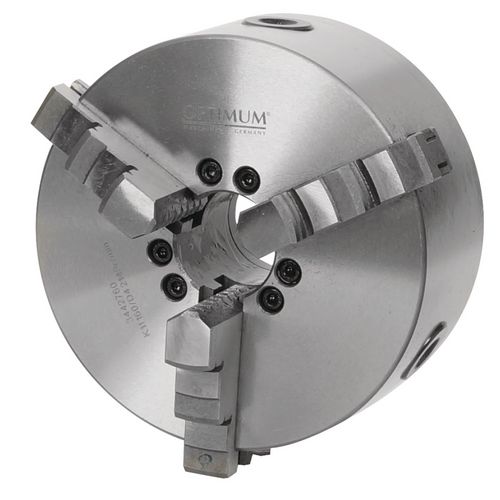 OPTIMUM Three-jaw lathe chuck centre clamping  Ø 315 mm Camlock DIN ISO 702-2 No. 8