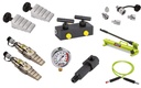[CY1501S] Two CY1501 15 ton Hydraulic Wedge Spreaders, Pump and Accessories