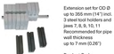 [PB10-ES] PB10 Extension set up to 349mm 
