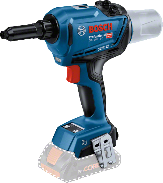 PRO GRG 18V-16 C Cordless Rivet Gun (3-6.4 mm)