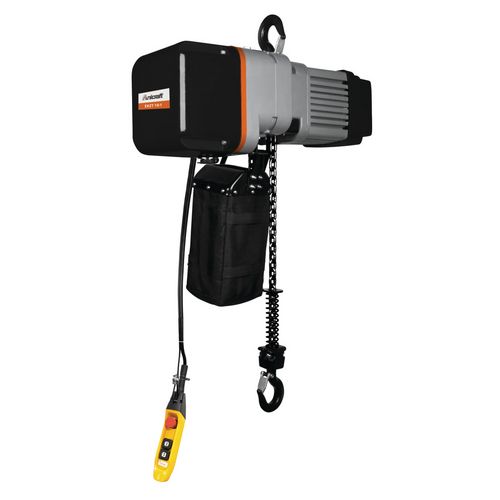Electric chain hoist EKZT 2003-2 robust and smooth running, with mounting suspension (2t)