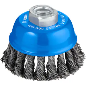 PRO M14 Cup Brush 70mm Crimped For Metal