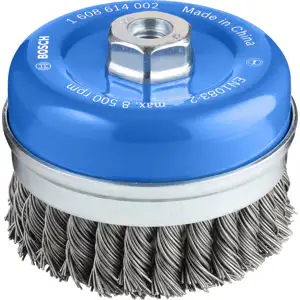 PRO Metal heavy Cup Brush, 100 x 0.8 mm, Thread