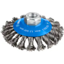 PRO Metal heavy Bevel Brush, 100 x 0.5 mm, Thread