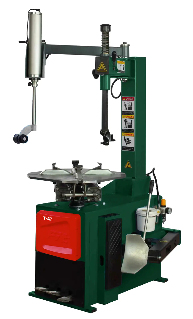 T47 Semi Automatic Tire Changer with Arm for Run flat tire