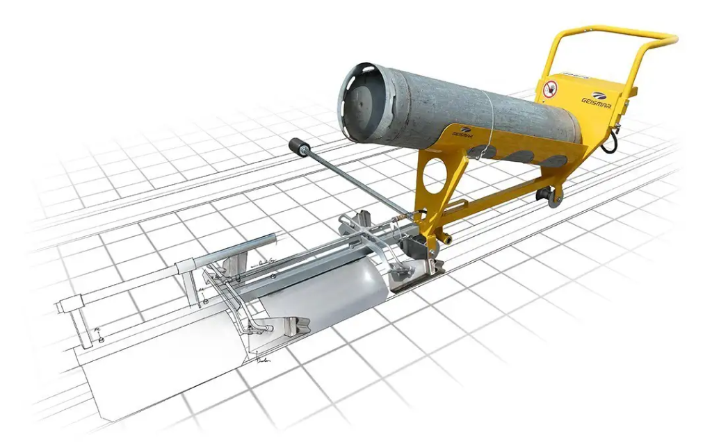 GEISMAR -  HEATING RAIL MACHINE HEAT HORNET – SH4