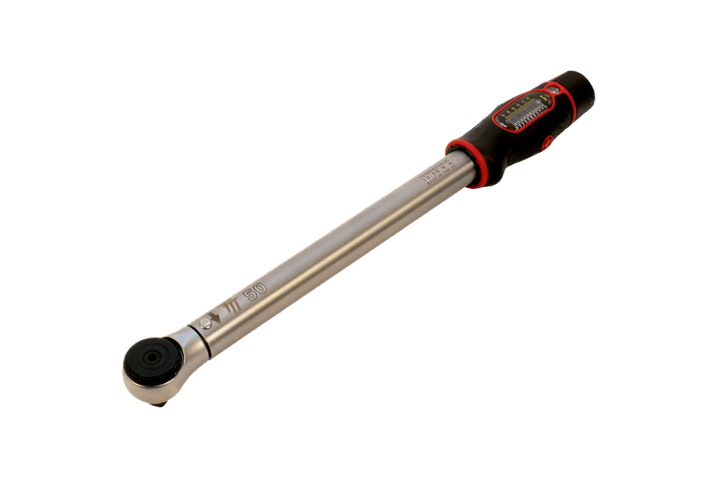 TTi Adjustable Mechanical Torque Wrench with Ratchet 1/2" Square Drive 10 - 50 N·m / 8 - 35 lbf·ft
