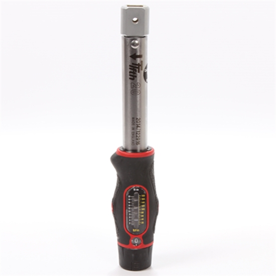 TTi Adjustable Mechanical Torque Wrench with Female Spigot 9 x 12 mm 4 - 20 N·m / 35 - 180 lbf·in