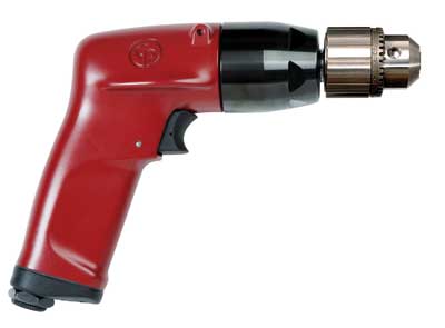 CP1117P60 - 3/8"(10 mm) NON REVERSIBALE PISTOL PNEUMATIC DRILL