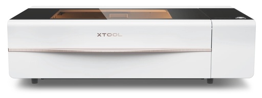 [P1030645] xTool P2S White 55W class IV Desktop CO2 Laser Cutter