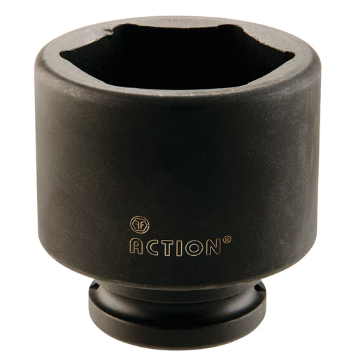 [60560070] ACTION Impact Socket - 1-1/2inch Square Drive - Standard - 6 Point - Metric - 70mm