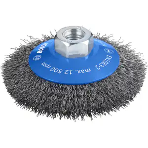 [2608622059] PRO Metal heavy Wire Wheel, 115 x 0.5 mm, Thread
