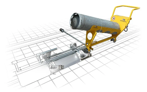 GEISMAR -  HEATING RAIL MACHINE HEAT HORNET – SH4