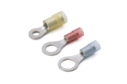 GKY - RING TERMINAL 4-6sqmm YELLOW REINFORCED PA6.6 INSULATED